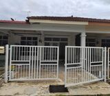 Nsk Lotus Tesco Cheng 3 minutes krubong indah Single Storey Terrace Facing Garden View  for rental
