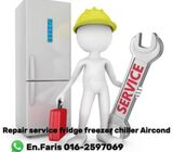 Repair service Fridge freezer chiller peti sejuk