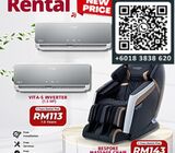 Sini Promo! Aircond & Penapis habuk Cuckoo HQ khas warga Kluang & Renggam